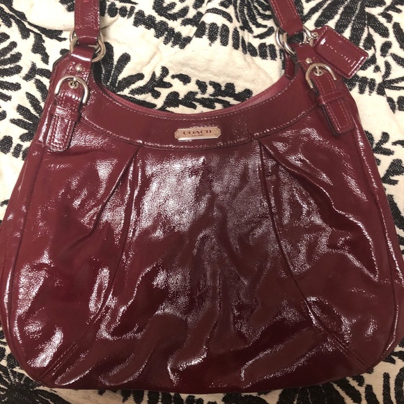 Coach Handbags - Authentic Red Leather Coach Bag ❤️❤️🔥